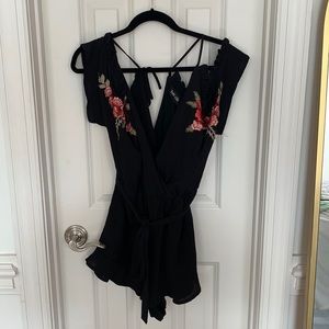 Fabrik Embroidered Romper